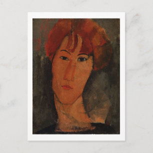 Portret van Pardy, c.1915 (olie op canvas) Briefkaart