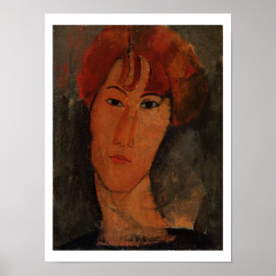 Portret van Pardy, c.1915 (olie op canvas) Poster