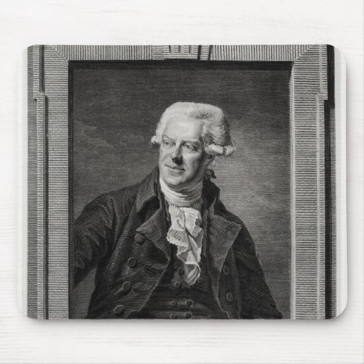 Portret van Pascal Paoli Muismat (Voorkant)