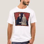 Portret van pasgetrouwden t-shirt (Voorkant)