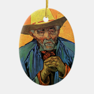 Portret van Patience Escalier door Vincent van Gog Keramisch Ornament