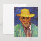 Portret van Patience Escalier van Vincent van Gogh (Voorkant / Achterkant)