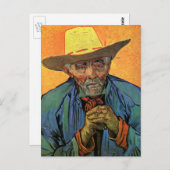 Portret van Patience Escalier van Vincent van Gogh Briefkaart (Voorkant / Achterkant)