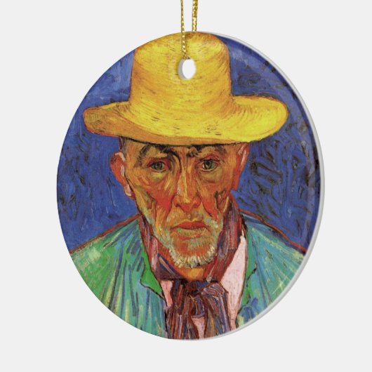 Portret van Patience Escalier van Vincent van Gogh Keramisch Ornament (Links)