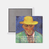 Portret van Patience Escalier van Vincent van Gogh Magneet (Voorkant / Achterkant)