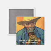 Portret van Patience Escalier van Vincent van Gogh Magneet (Voorkant / Achterkant)