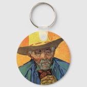 Portret van Patience Escalier van Vincent van Gogh Sleutelhanger (Voorkant)