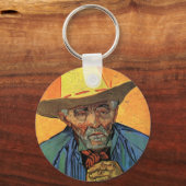 Portret van Patience Escalier van Vincent van Gogh Sleutelhanger (Voorkant)
