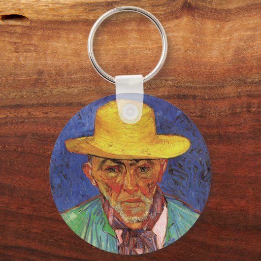 Portret van Patience Escalier van Vincent van Gogh Sleutelhanger (Voorkant)