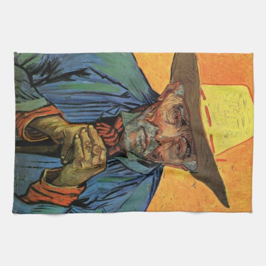 Portret van Patience Escalier van Vincent van Gogh Theedoek (Horizontaal)