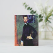 Portret van Paul Alexanders door Modigliani Briefkaart (Staand voorkant)