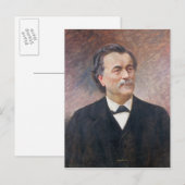 Portret van Paul Bert Briefkaart (Voorkant / Achterkant)
