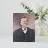 Portret van Paul Bert Briefkaart (Staand voorkant)