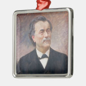 Portret van Paul Bert Metalen Ornament (Links)