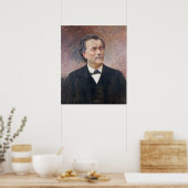 Portret van Paul Bert Poster (Keuken)