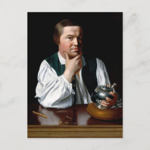 Portret van Paul Revere Briefkaart