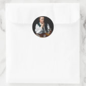 Portret van Paul Revere Ronde Sticker (Tas)
