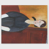 Portret van Paulette Jourdain, Modigliani Cadeaupapier (Vlak)