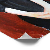 Portret van Paulette Jourdain, Modigliani Poster (Hoek)