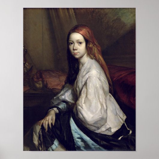 Portret van Pauline Ono Poster (Voorkant)