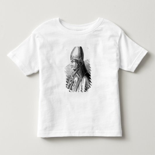 Portret van Paus Gregory IX Kinder Shirts (Voorkant)