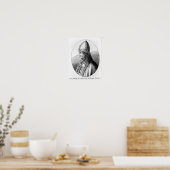 Portret van Paus Gregory IX Poster (Keuken)