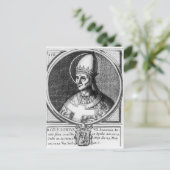 Portret van Paus Gregory VII Briefkaart (Staand voorkant)