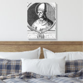 Portret van Paus Gregory VII Canvas Afdruk (Insitu (Slaapkamer))