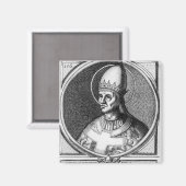 Portret van Paus Gregory VII Magneet (Voorkant / Achterkant)