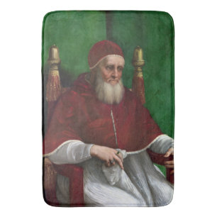 Portret van Paus Julius II (door Rafaël) Badmat