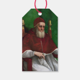 Portret van Paus Julius II (door Rafaël) Cadeaulabel