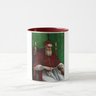 Portret van Paus Julius II (door Rafaël) Mok