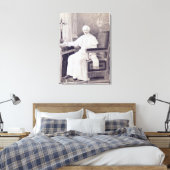 Portret van paus Leo XIII Canvas Afdruk (Insitu (Slaapkamer))