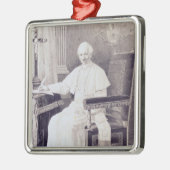 Portret van paus Leo XIII Metalen Ornament (Links)