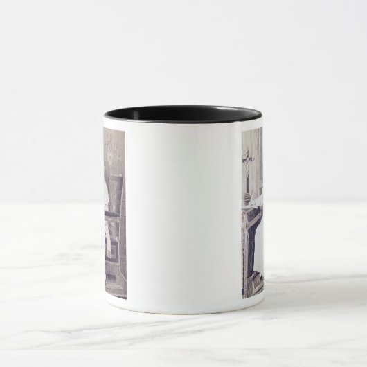 Portret van paus Leo XIII Mok (Midden)