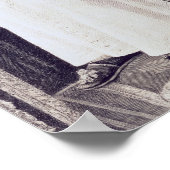 Portret van paus Leo XIII Poster (Hoek)