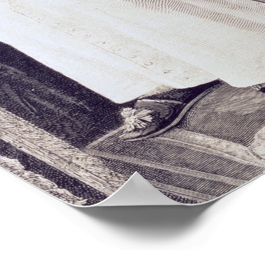 Portret van paus Leo XIII Poster (Hoek)