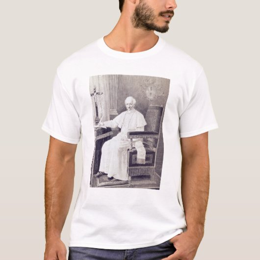 Portret van paus Leo XIII T-shirt (Voorkant)