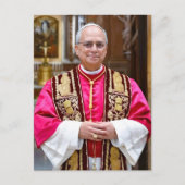 Portret van paus Leo XIV Briefkaart (Voorkant)