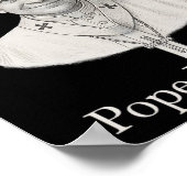 Portret van paus Leo XIV Poster (Hoek)