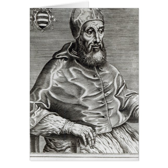 Portret van paus Pius IV, 1555 (Voorkant)
