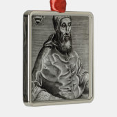 Portret van paus Pius IV, 1555 Metalen Ornament (Rechts)