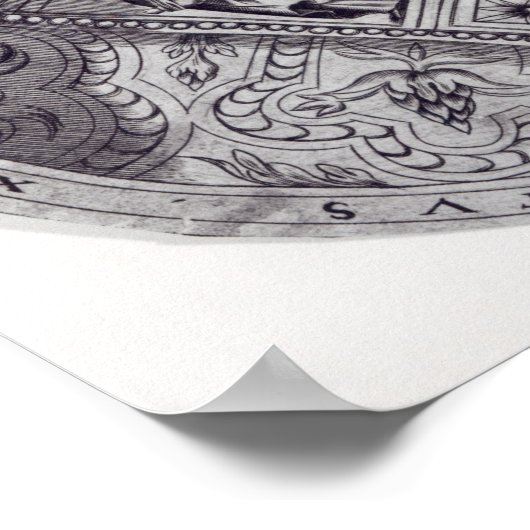 Portret van paus Pius IV, 1559 Poster (Hoek)