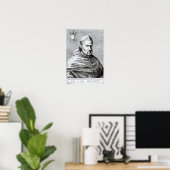 Portret van paus Pius IV, 1559 Poster (Thuiskantoor)