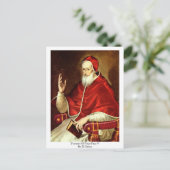 Portret van paus Pius V. door El Greco Briefkaart (Staand voorkant)