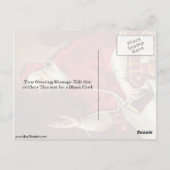 Portret van paus Pius V. door El Greco Briefkaart (Achterkant)