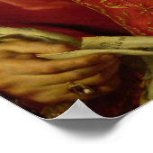 Portret van paus Pius VII, 1805 Poster (Hoek)