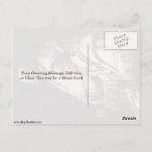 Portret van paus pius vii door Jacques-Louis David Briefkaart (Achterkant)