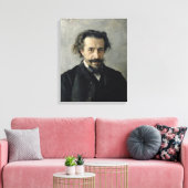Portret van Pavel Blaramberg 1888 Canvas Afdruk (Insitu (Woonkamer))