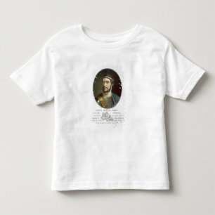 Portret van Pepin, "Le Bref", koning Franc Kinder Shirts